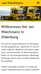 Mobile Screenshot of jan-wiechmann.de